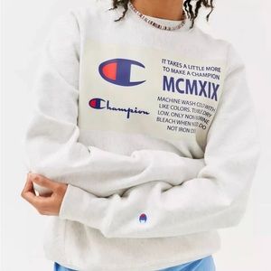 Champion Urban Outfitters Reverse Weave Crew Neck Sweatshirt